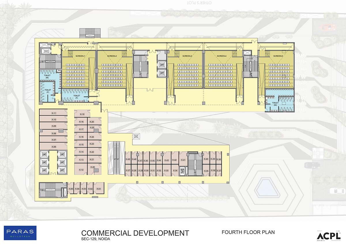 Paras avenue Floor plan