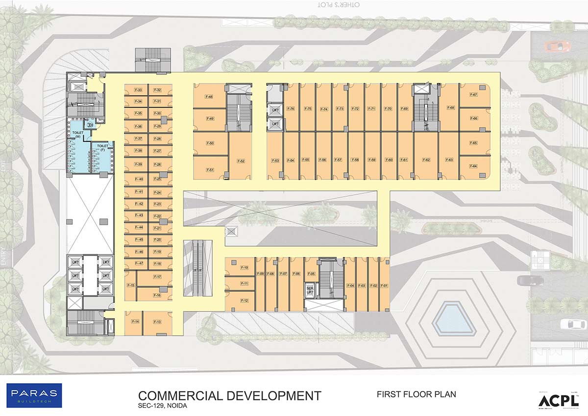 Paras avenue Floor plan