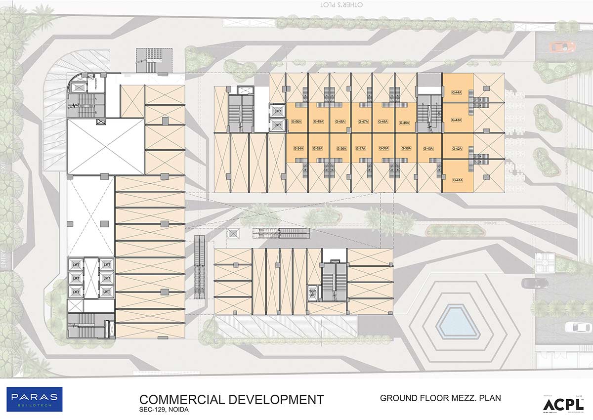 Paras avenue Floor plan