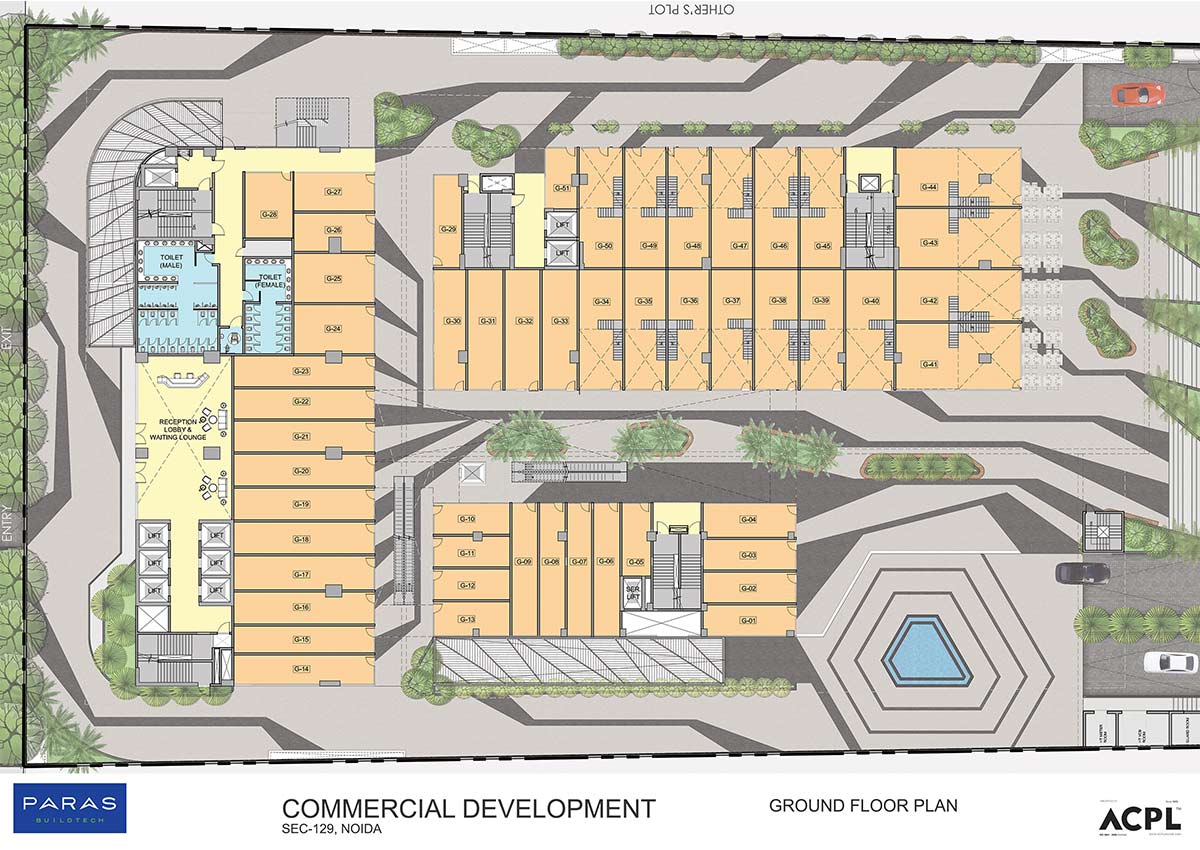 Paras avenue Floor plan