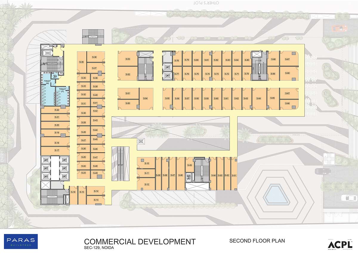 Paras avenue Floor plan